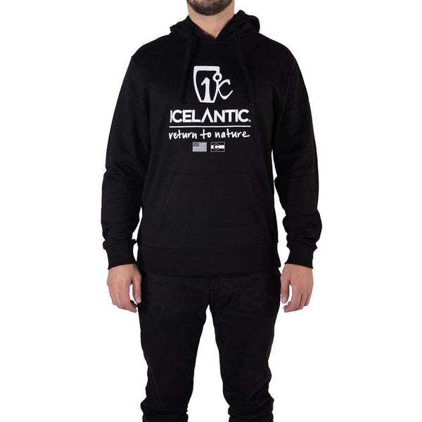 【ICE & TECHNO】パーカー アイス アンド テクノ Lサイズ ブラック ICE & TECHNO】パーカー アイス アンド テクノ Lサイズ ブラック