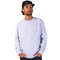Embroidered One Degree Crew / White Heather