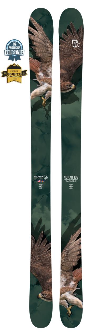 アイスランティック NOMAD105 161cmスポーツ - スキー