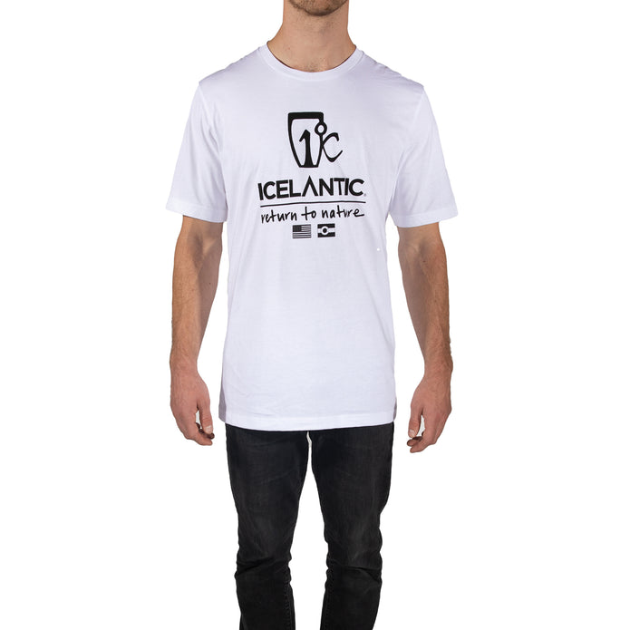 Icelantic Logo Tee/White
