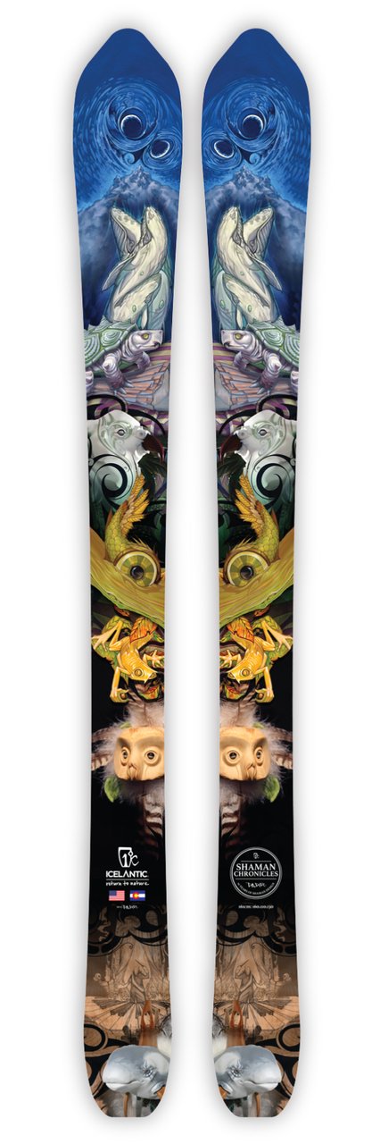 ICELANTIC Skis The Shaman Chronicles バックカントリー/フリー